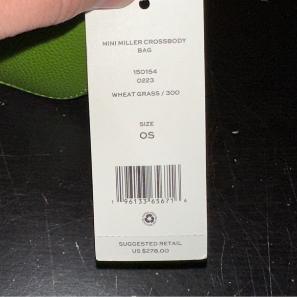 Tory Burch Miller Mini Crossbody Bag - Wheat Grass - Picture 5 of 5